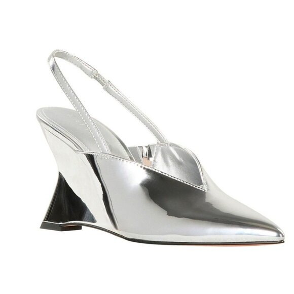 Katy Perry Shoes - Katy Perry The Trendygurl Slingback Pointed Toe Wedge Sandals